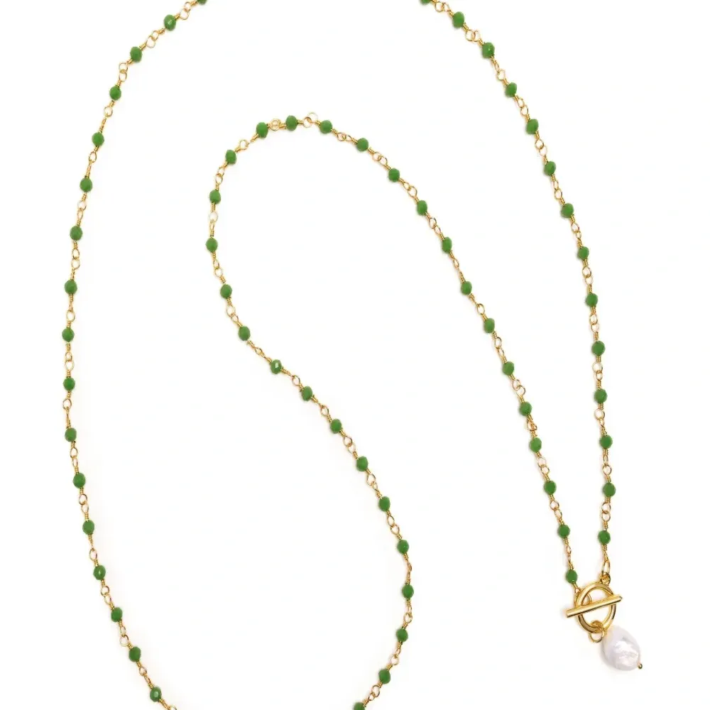 Колье с жемчужной подвеской