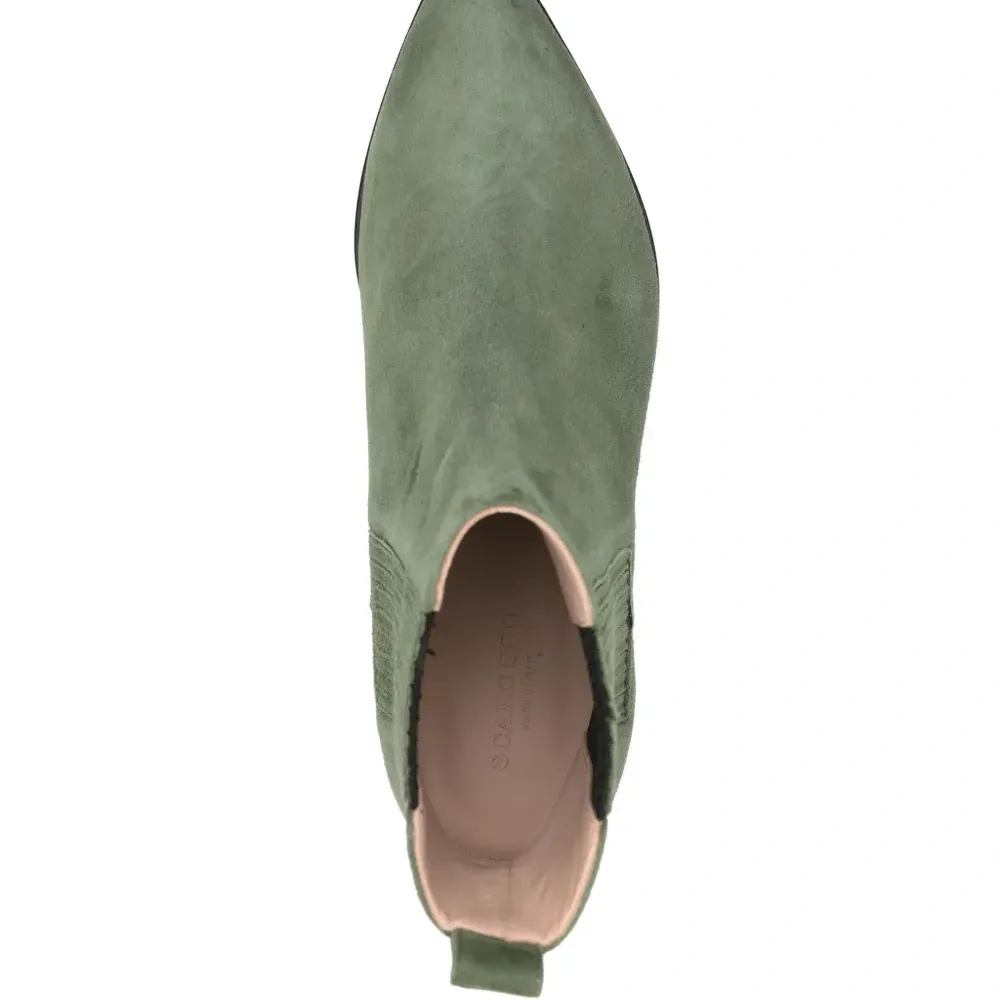 Замшевые ботинки Oliva