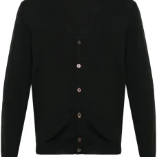 Кардиган тонкой вязки с V-образным вырезом