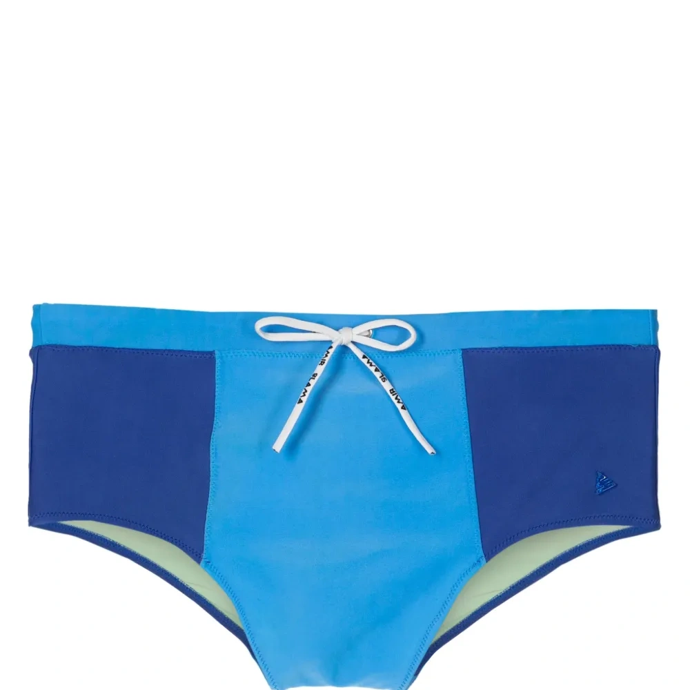 Плавки-шорты со вставками