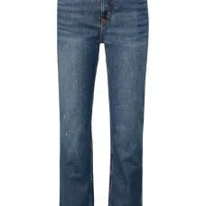 Укороченные узкие джинсы