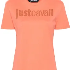 Футболка со стразами и логотипом