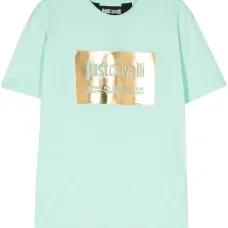 Футболка с тисненым логотипом