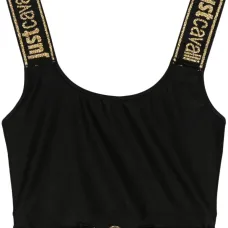 Укороченный топ с логотипом Укороченный топ с логотипом