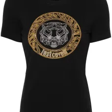 Футболка со стразами и логотипом