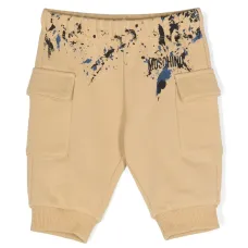 Спортивные брюки с эффектом разбрызганной краски