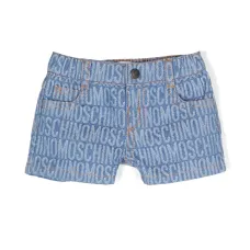 Шорты с жаккардовым логотипом