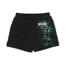 Шорты с эффектом разбрызганной краски Шорты с эффектом разбрызганной краски