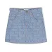 Юбка мини с логотипом Юбка мини с логотипом