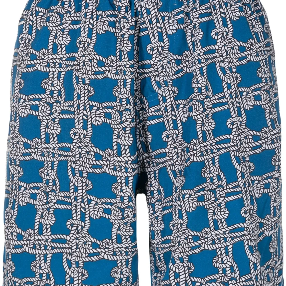 Плавки-шорты с принтом