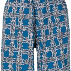 Плавки-шорты с принтом