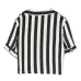 Укороченная блузка в полоску