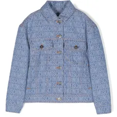 Джинсовая куртка с жаккардовой монограммой