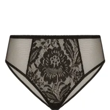 Шерстяные трусы-брифы с цветочным кружевом