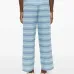 Жаккардовые брюки в полоску