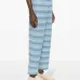 Жаккардовые брюки в полоску