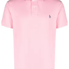 Рубашка поло с вышитым логотипом