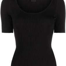 Футболка с круглым вырезом