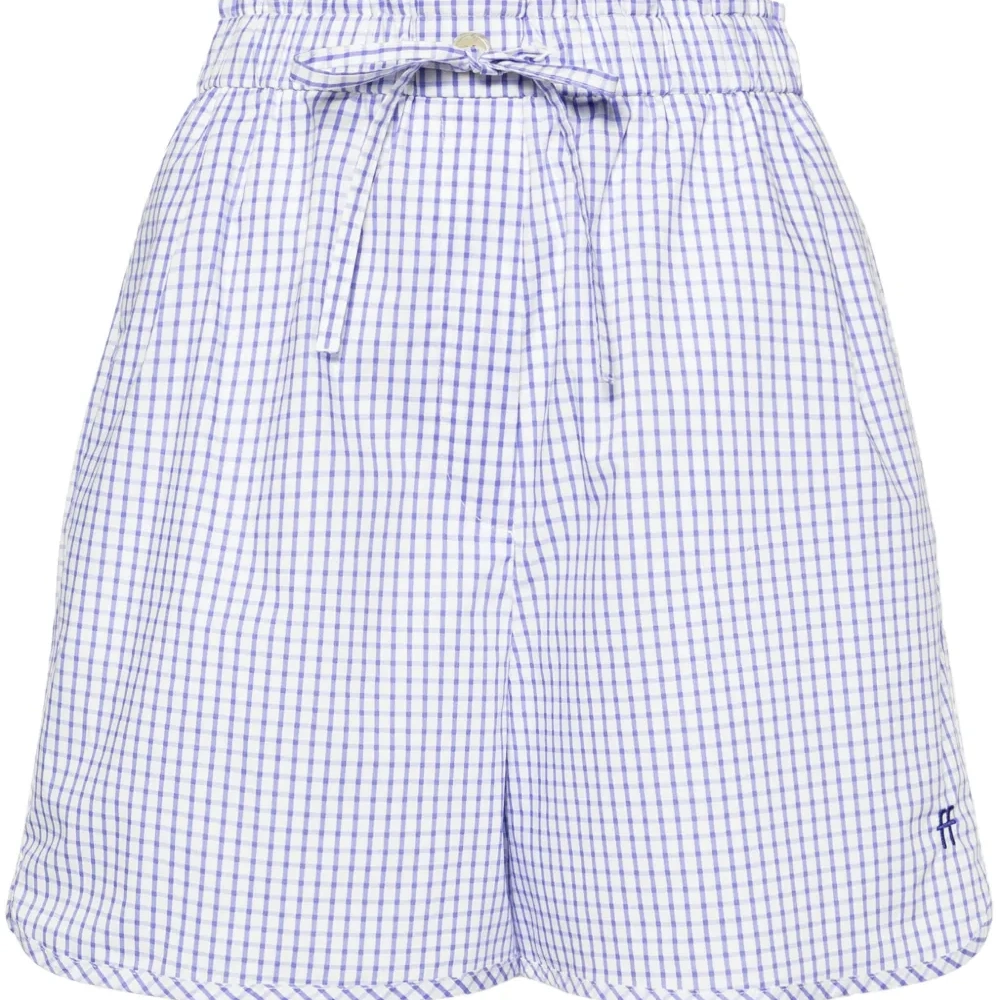 Шорты в клетку гингем