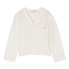 Кашемировый кардиган со стразами Кашемировый кардиган со стразами