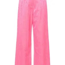 Прямые джинсы с жаккардовым узором