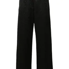 Жаккардовые брюки прямого кроя Жаккардовые брюки прямого кроя