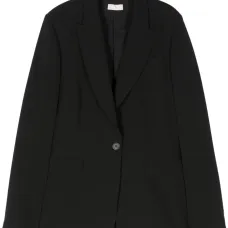 Однобортный блейзер с заостренными лацканами