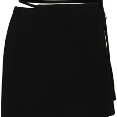 Юбка мини асимметричного кроя