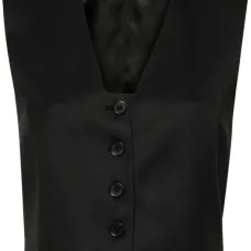 Однобортный жилет с V-образным вырезом