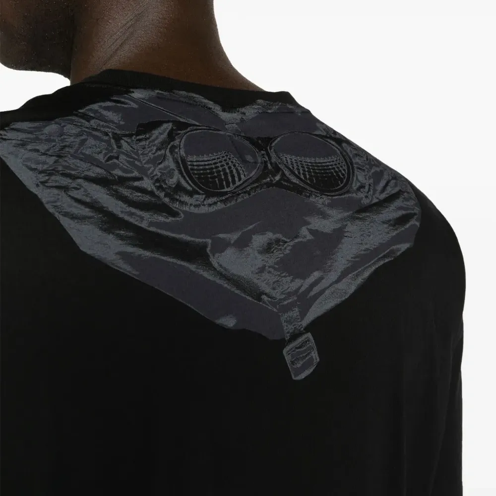 Футболка 30/1 с принтом Goggles