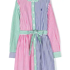 Платье-рубашка Polo Pony в полоску Платье-рубашка Polo Pony в полоску