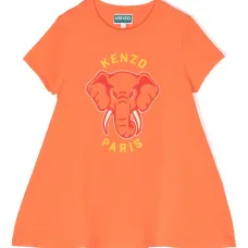 Платье-футболка с принтом Elephant