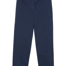 Брюки с нашивкой-логотипом