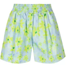 Шорты с цветочным принтом