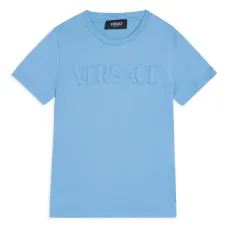 Футболка с тисненым логотипом