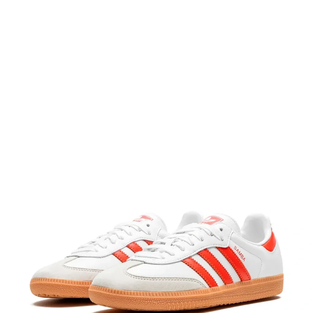 Кроссовки Samba White/Solar Red