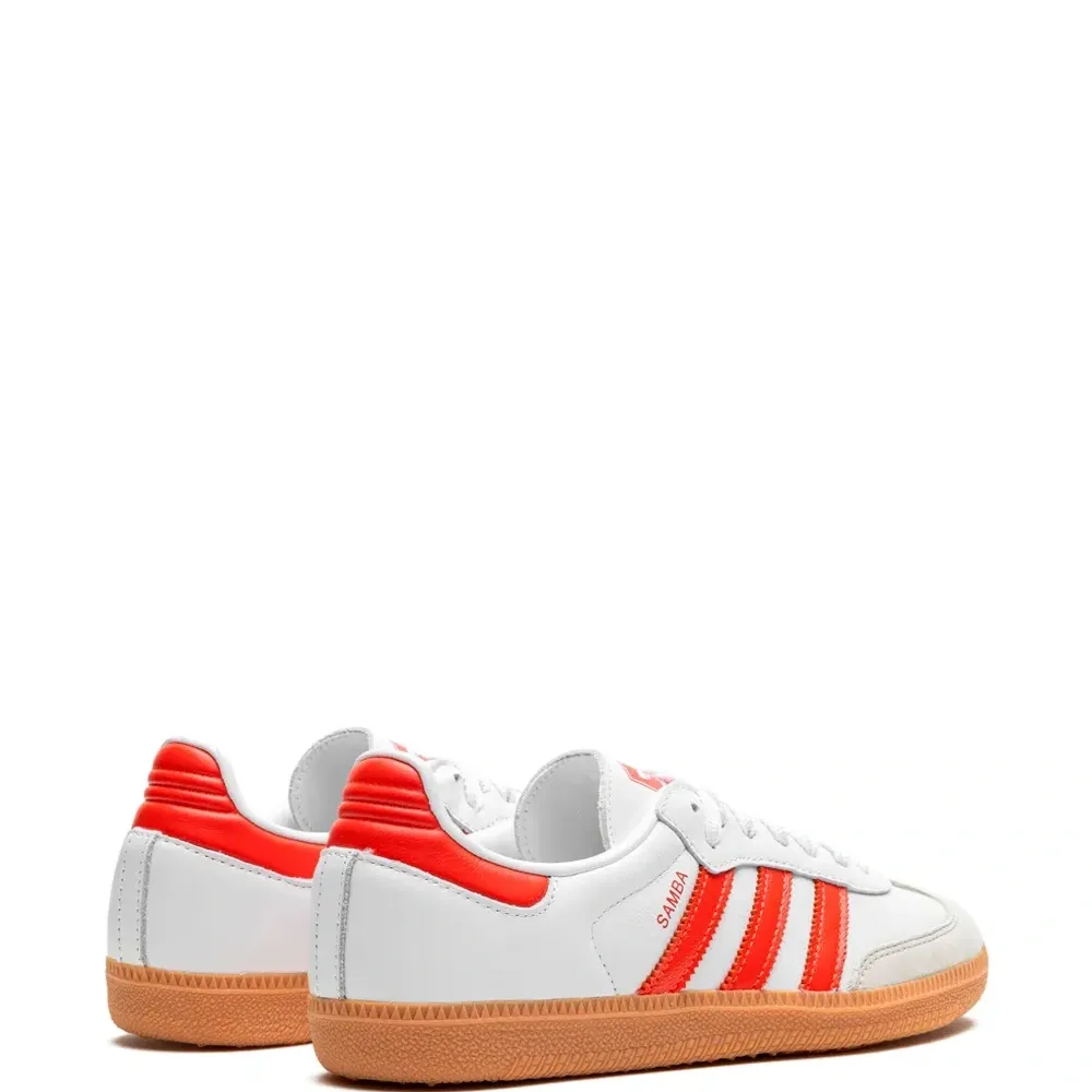 Кроссовки Samba White/Solar Red