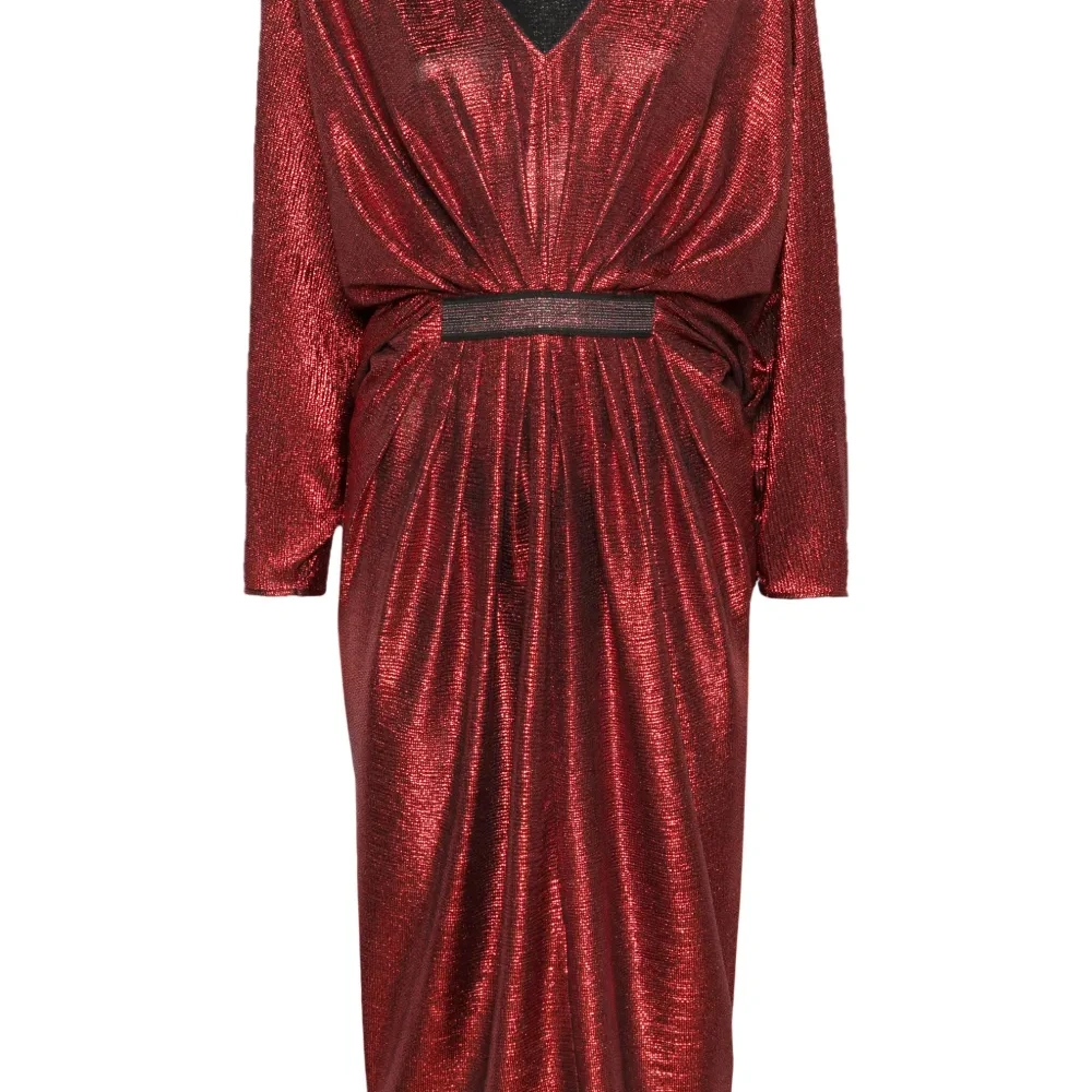 Платье миди с блестками