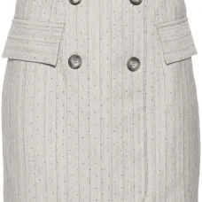 Юбка мини с кристаллами