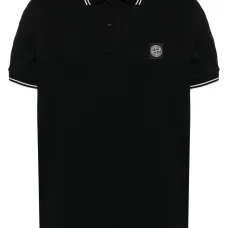 Рубашка поло из ткани пике с нашивкой Compass