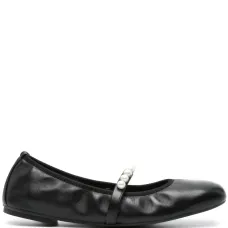 Балетки Goldie с искусственным жемчугом