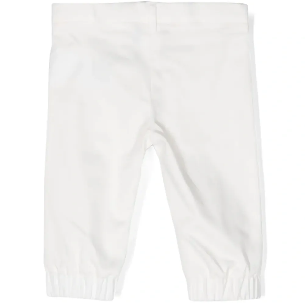 Зауженные брюки с узором Greca на поясе