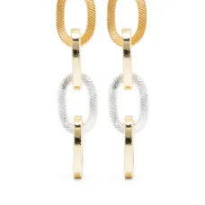 Chain dangle earrings