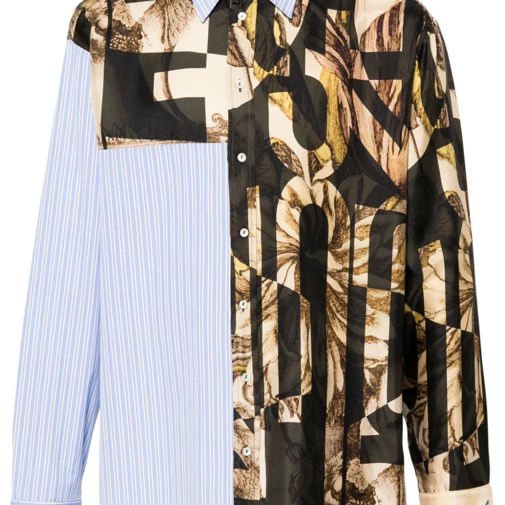 Рубашка Alotho в технике пэчворк