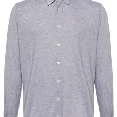 Рубашка с воротником на пуговицах