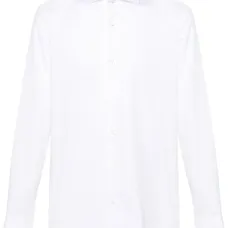 Однотонная рубашка