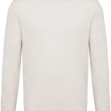 Кашемировый джемпер с круглым вырезом