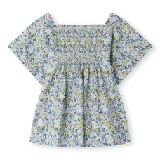 Блузка с цветочным принтом