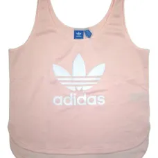 Топ с закругленным подолом и логотипом