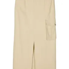 Юбка макси с разрезом